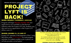 PROJECT LYFT FLYER