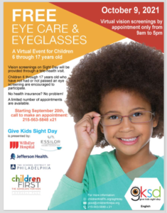 GIVE KIDS SIGHT DAY